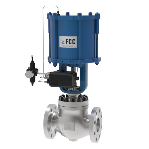 FCC High Pressure Globe Control Valves